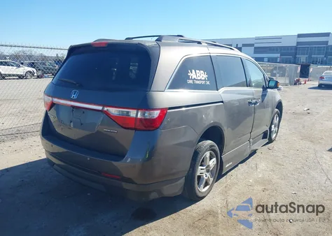 2012 Honda Odyssey Touring/Touring Elite из США, поврежденный, VIN 5FNRL5H9XCB031826